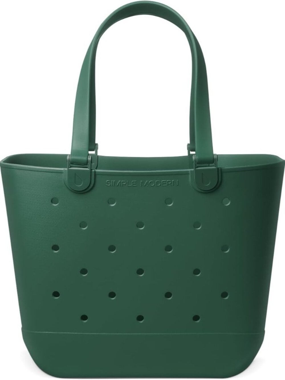 Extra-Large Beach Bag | Waterproof Getaway Rubber Tote with Zipper Pocket for Tr